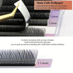 Y Shaped False Eyelashes Handwoven Soft Natural Crossed Extension