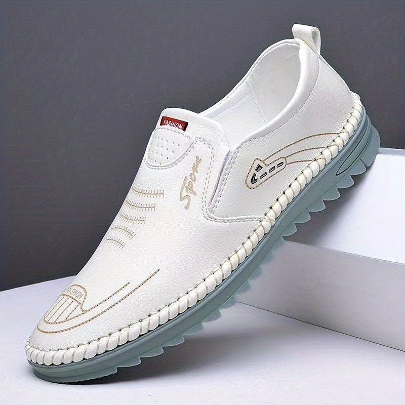 Men's Slip-On Loafers Comfy Casual Shoes Non Slip Walking Shoes