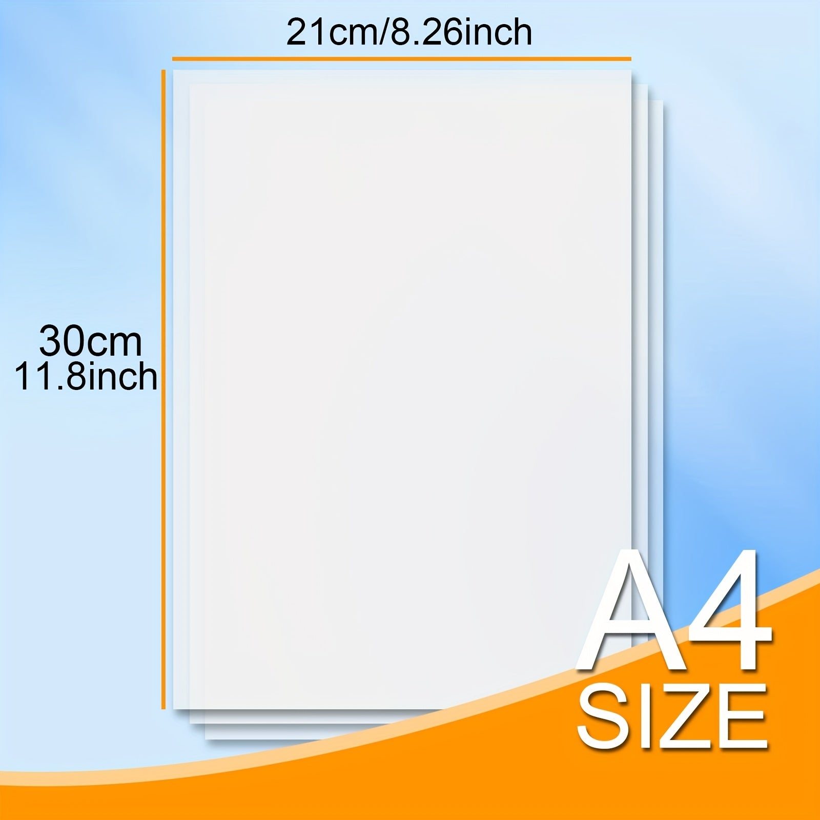 DTF Transfer Film 10 20 50 100 Sheets A4 Matte Heat Transfer Paper