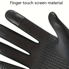 Winter Warm Gloves Men Women Wind Waterproof Non-slip Touch Screen Thermal Sport