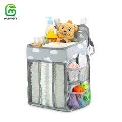 Hanging Diaper Caddy Organizer with Multiple Pockets