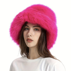 Thickened Bucket Cap Women Sun Protection Hat