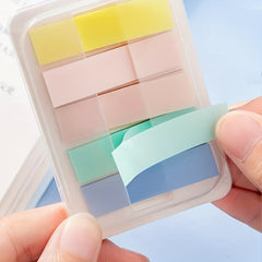 1PC Macaron Colored Writable Index Stickers