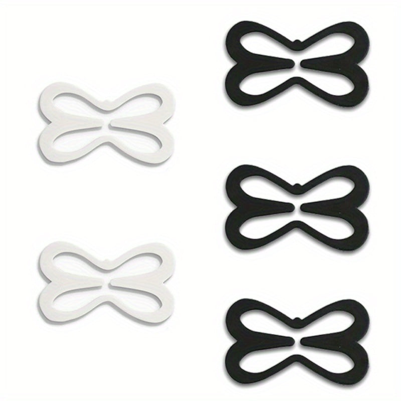 5pcs Invisible Bra Strap Clips Non slip Buckles Conceal Bra Straps