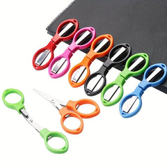 Stainless Steel Folding Scissors for Fishing, Outdoors