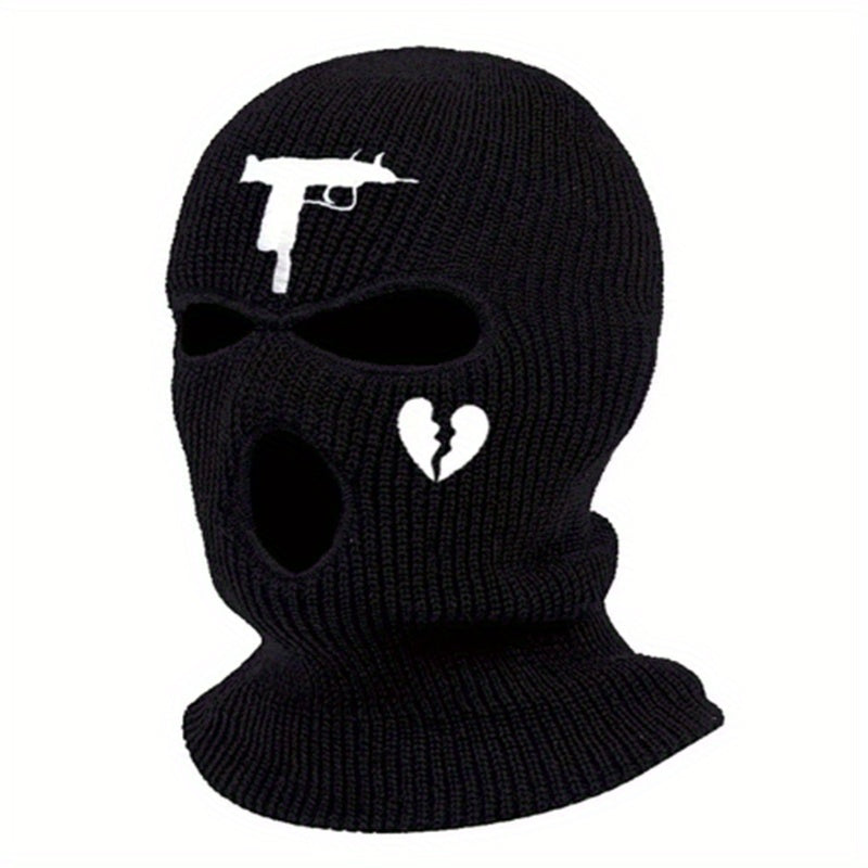Winter Knitted Beanie Hat Warm Windproof