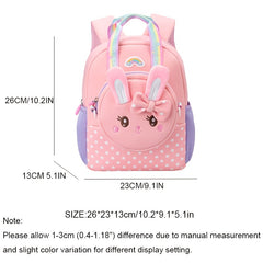 2pcs Rabbit Unicorn Shape Backpack With Crossbody Bag for Girls