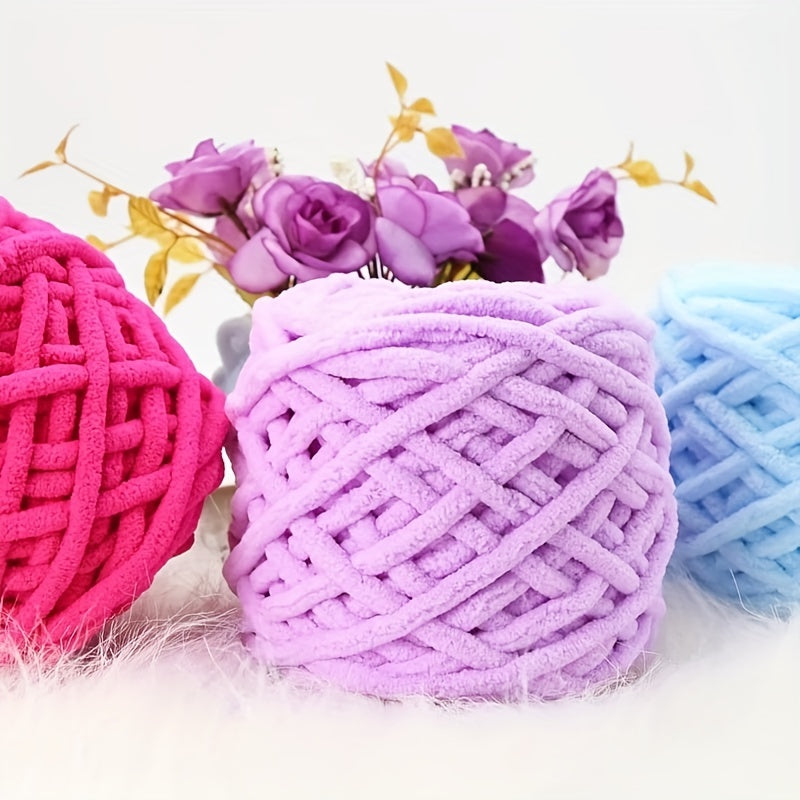 Coarse Wool Needlework Knitting Blanket Slippers Bib Hat