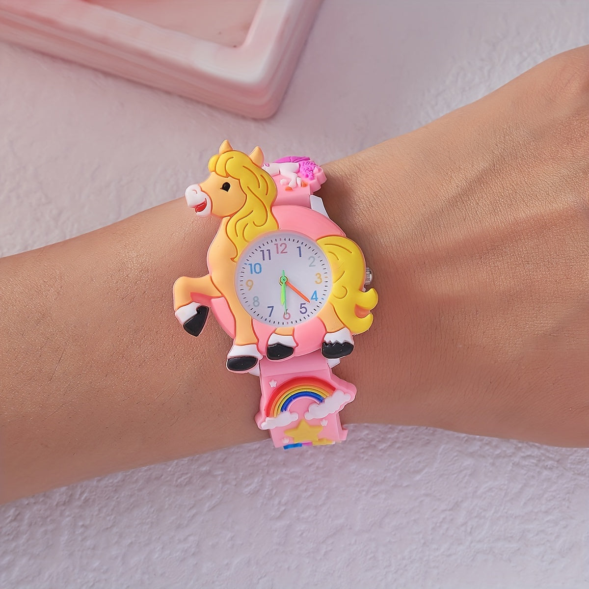 Pink Unicorn Casual Watch for Kids