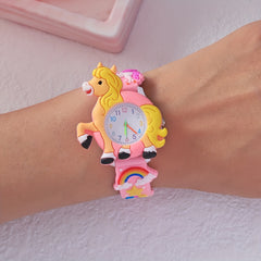 Pink Unicorn Casual Watch for Kids