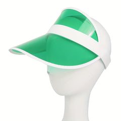 Candy PVC UV Sunshade Hat for Sports