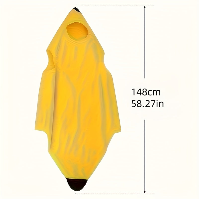 Unisex Adult Banana Costume for Halloween Christmas Parties