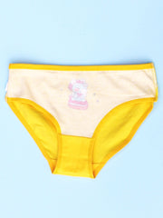 4pcs Unicorn Print Girls Briefs Kids Cotton Breathable Underwears