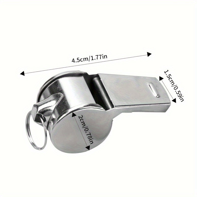 Stainless Steel Whistle Referee Special Whistle Coach Outdoor Whistle