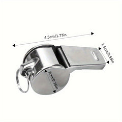 Stainless Steel Whistle Referee Special Whistle Coach Outdoor Whistle