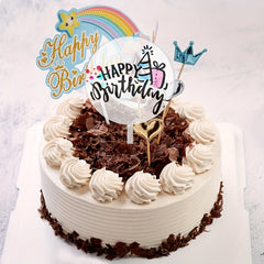 20Pcs DIY Acrylic Cake Toppers Blanks for Weddings Birthday Party