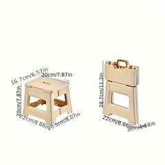 Portable Folding Stool Plastic Small Stool Home & Outdoor Use