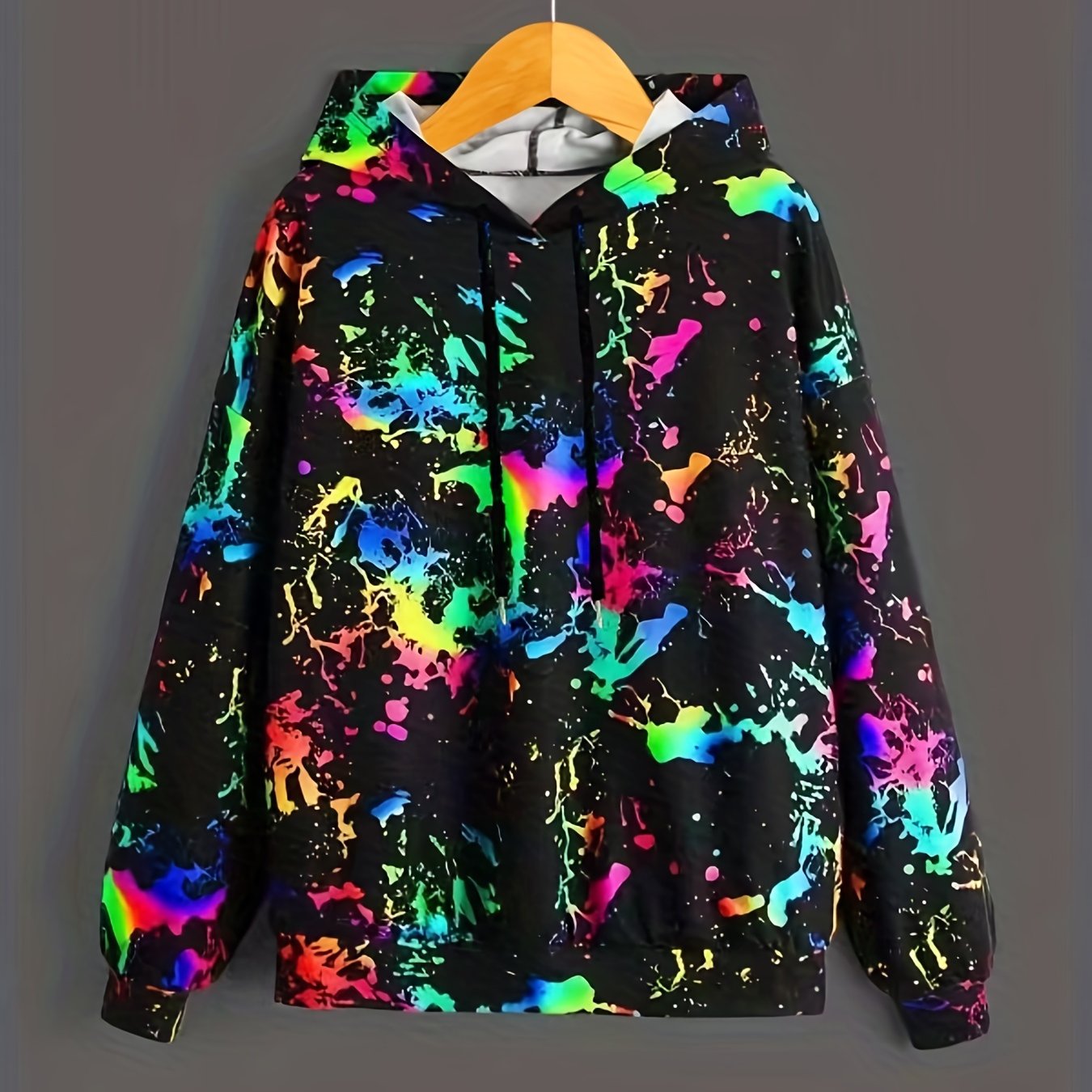 Women's Casual Long Sleeve Hooded Sport Sweatshirt