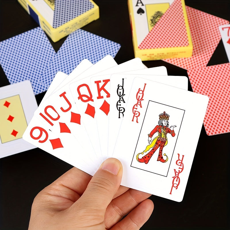 Waterproof Plastic Card Frosted Playing Cards for Family Gathering Game