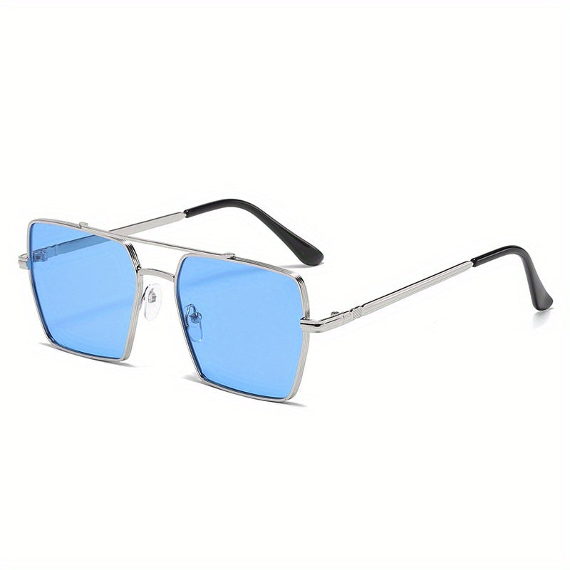 Top Bar Aviator Sunglasses Polarized Metal Frame UV400