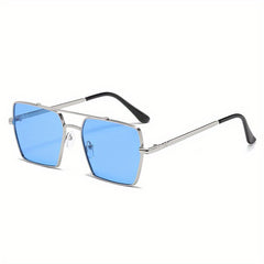 Top Bar Aviator Sunglasses Polarized Metal Frame UV400