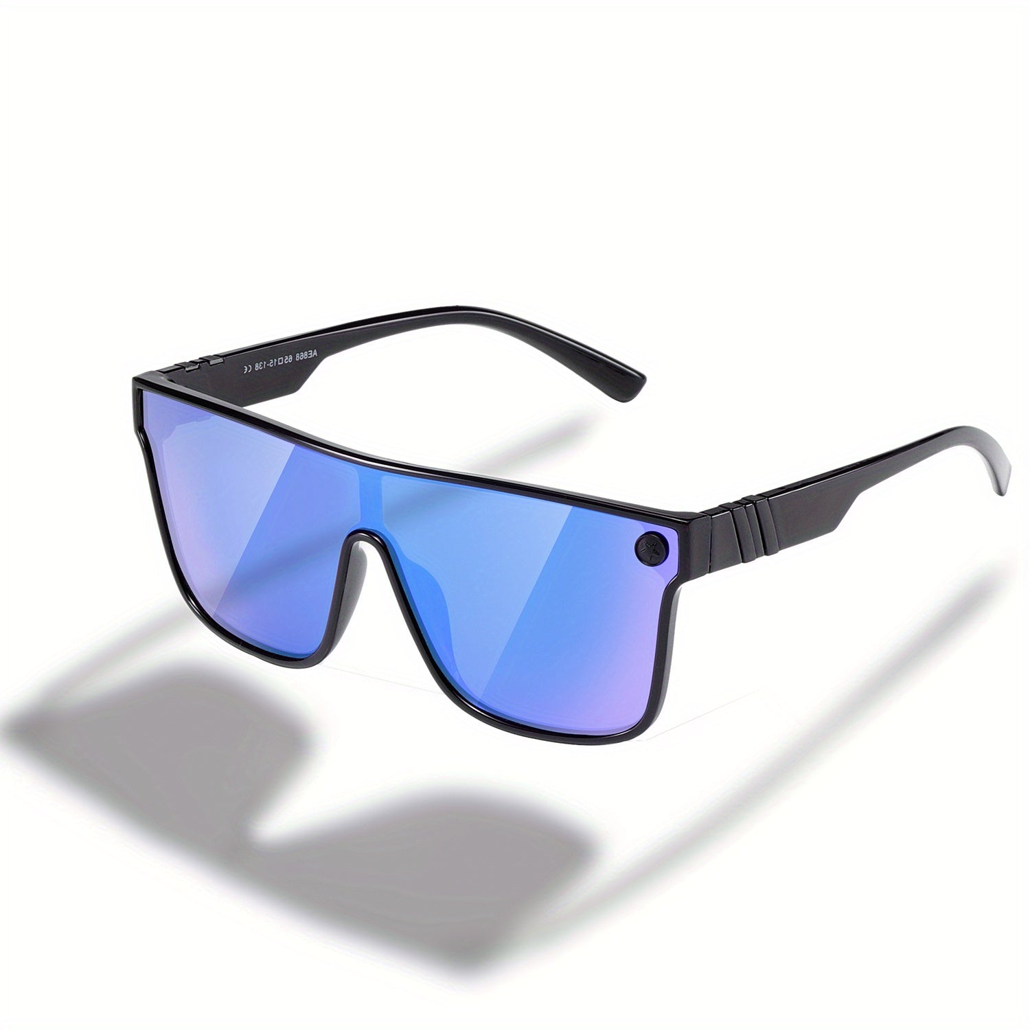 Men's Square Frame Polarized Sunglasses UV Protection
