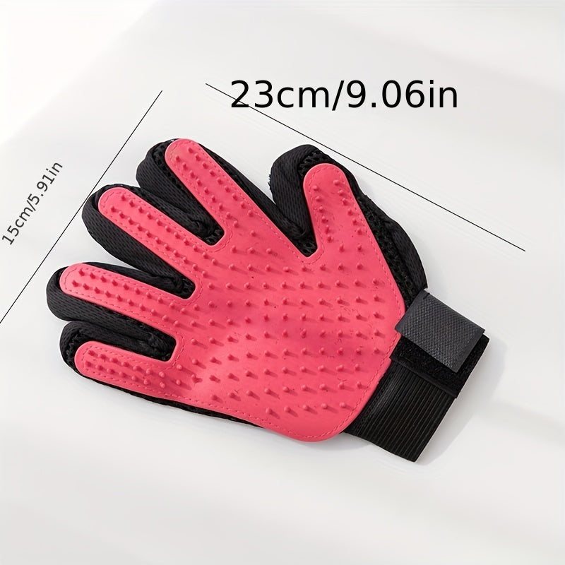 Pet Hair Removal Glove & Slicker Brush for Dogs and Cats