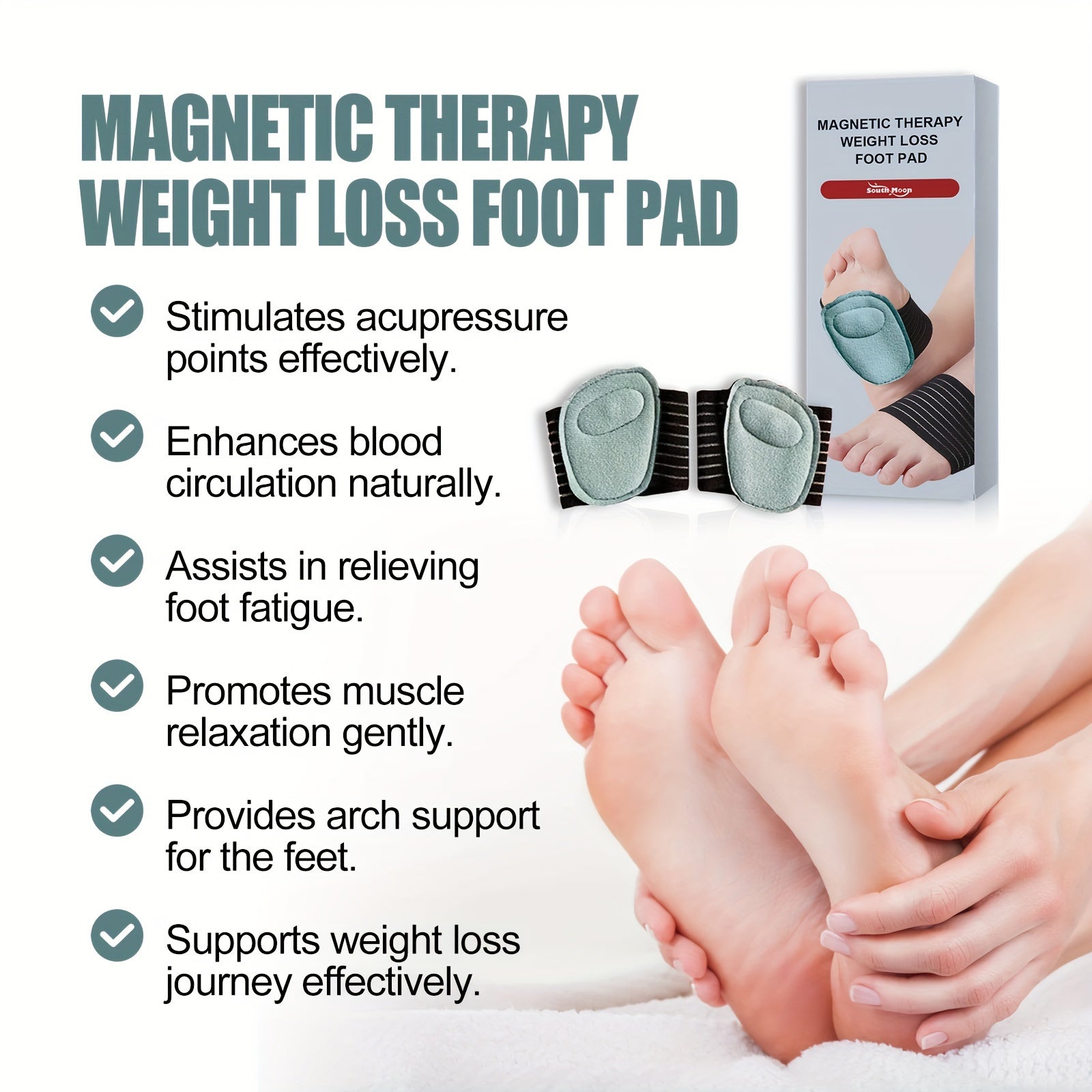 Acupressure Forefoot Pad Tummy Control Body Shaper Size Up
