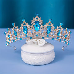 Kids Crown Tiara Rhinestone Hair Accessory for Princess Dress Party