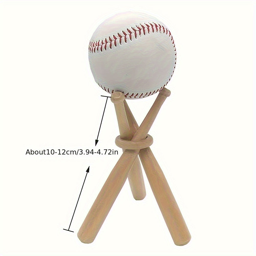 Mini Baseball Bat Bracket Baseball Holder Golf Tennis Ball Display Stand