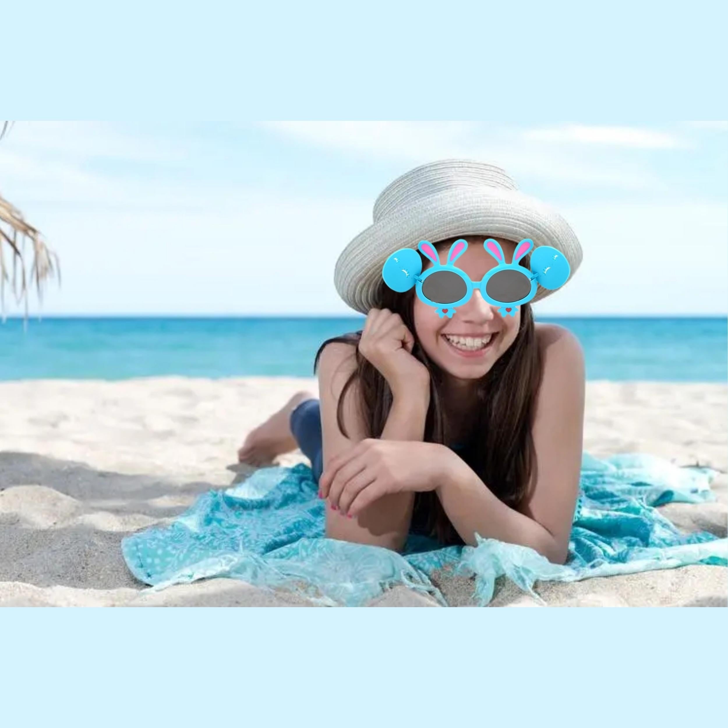Children Rabbit Shape Polarized Lens Sunglasses UV Protection