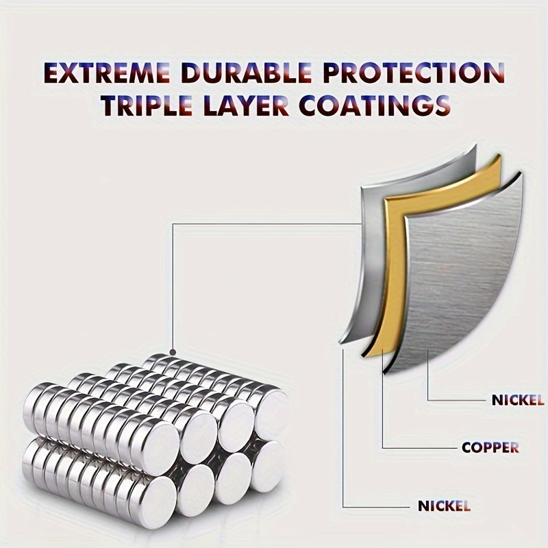 300pcs Neodymium Small Round Magnets 4x2mm