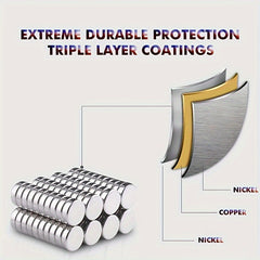 300pcs Neodymium Small Round Magnets 4x2mm