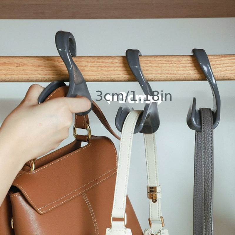 Set of 3 Arch Shaped Hanger Hooks for Bags and Hats