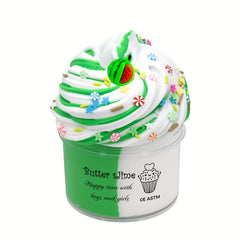 180ml Butter Fluffy Putty Slime Kit - Stress Relief Toy for Kids