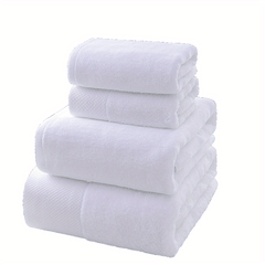 Soft Cotton Hand Towel for Home & Hotel, Absorbent & Skin-friendly