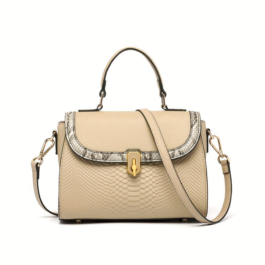 Women's High end Cowhide Bag with Large Capacity