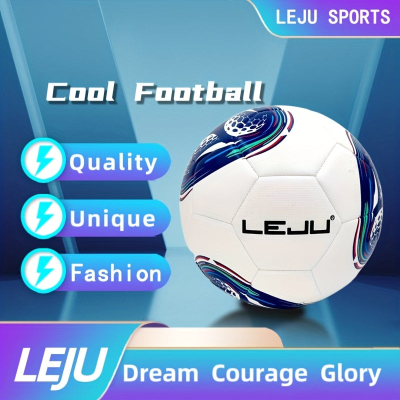 Waterproof PU Leather Football for Training and Competition