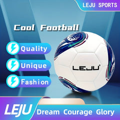 Waterproof PU Leather Football for Training and Competition