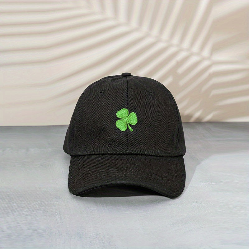 Four Leaf Clover Baseball Cap Sunscreen Sports Hat