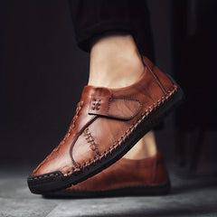 Men's Outdoor Slip-On Loafers Casual Flat Shoes