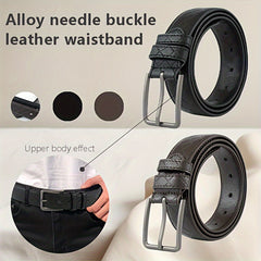 Casual Retro Pin Buckle Belt for Men and Women