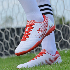 Women's Soccer Pattern Sneakers Casual Lace Up Football Shoes