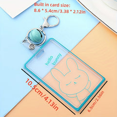 Transparent Acrylic Card Sleeve Push pull Card Protection Cover