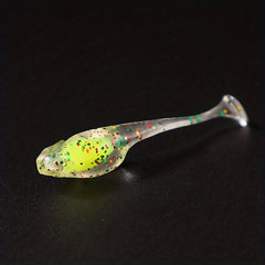 20pcs Mini Paddle Tail Swimbait Soft Worms for Fishing
