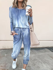Tie Dye Top & Pants Set