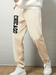 Chicago Men's Drawstring Sweatpants with Pockets
