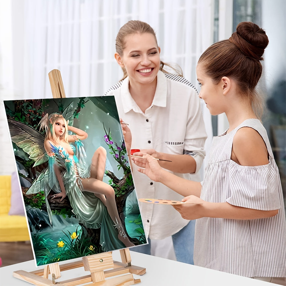 Fairy Painting By Numbers On Canvas For Adults 40X50 No Frame