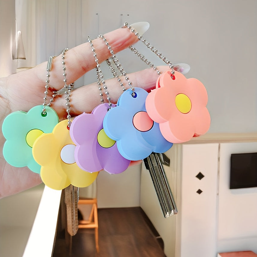 Flower Key Case Anti-theft Portable Keychain
