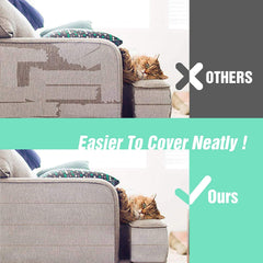 Cat Scratch Tape 100% Transparent Clear Double Sided Deterrent